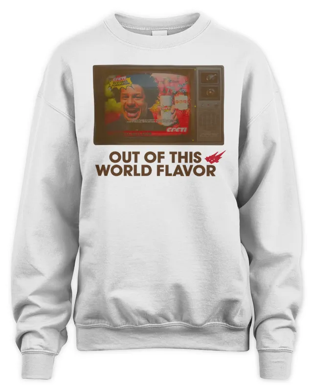 Travis Scott Cacti Merch Out Of This World Flavor Sweatshirt