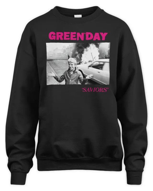 Greenday Saviors Green Day Merch Sweatshirt