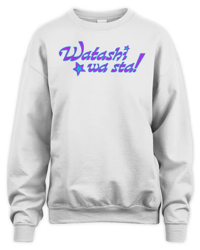 New Megan Thee Stallion Merch Store Watashi Wa Sta Sweatshirt