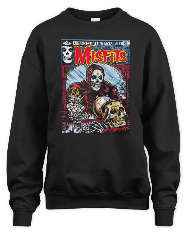 New Misfits Merch Demon In A Mirror Sweatshirt