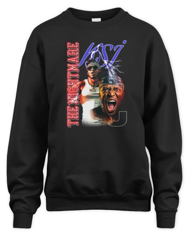 New Misfits Boxing Merch The Nightmare KSI Fight Sweatshirt
