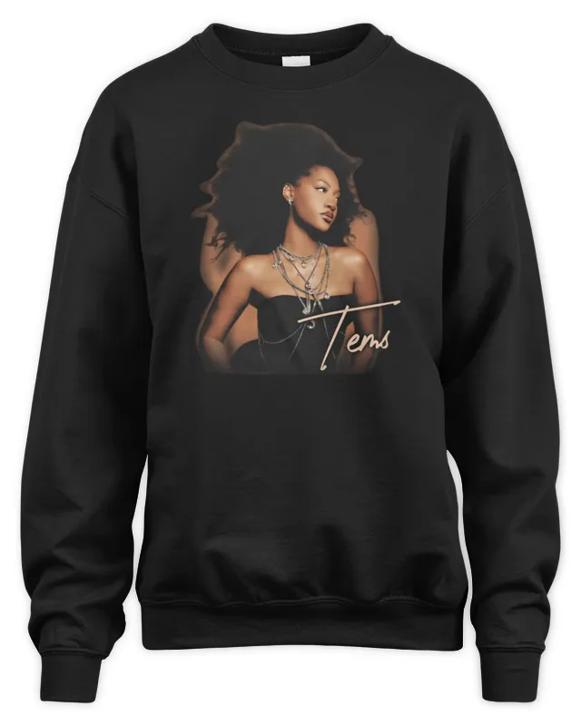 New Tems Born In The Wild Tour Merch Sweatshirt