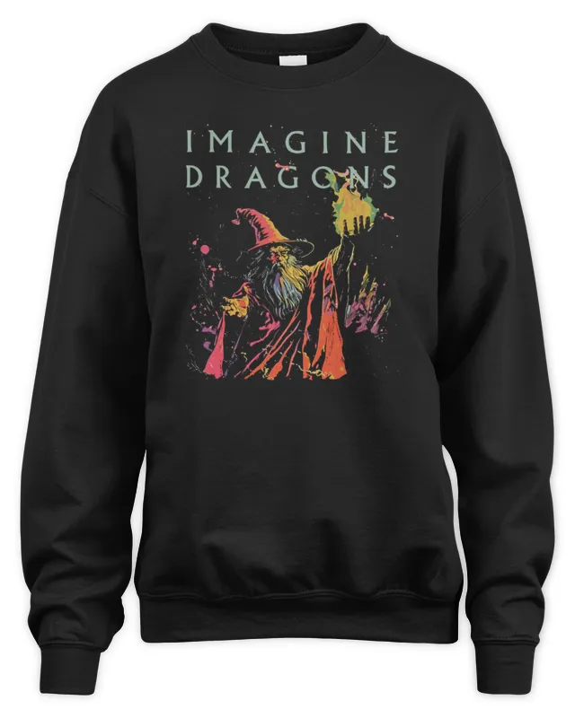 Shop Imagine Dragons Merch Loom World Tour Wizard Sweatshirt
