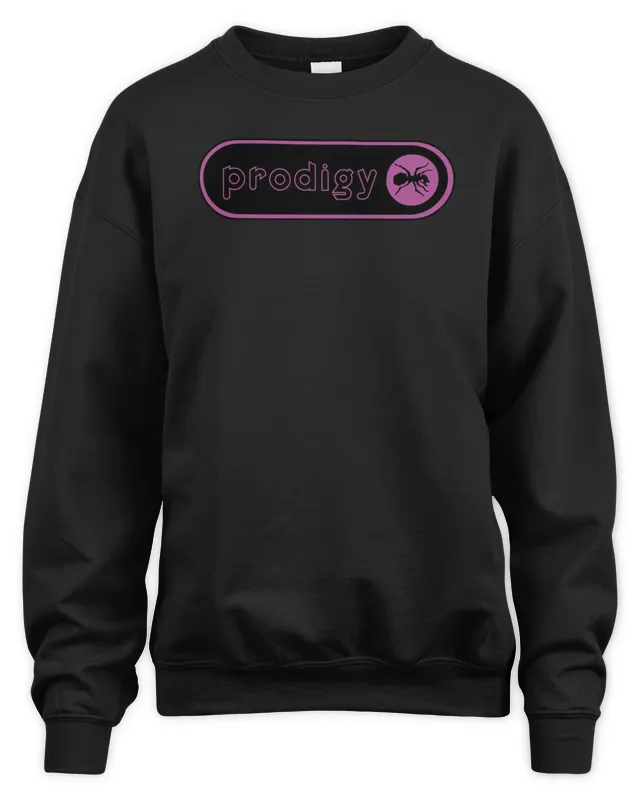 New The Prodigy Merch Pink Lozenge Logo Sweatshirt