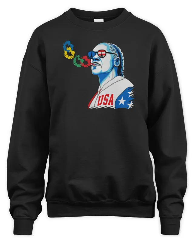 Snoop Dogg Rapper Olympic Paris 24 Sweatshirt