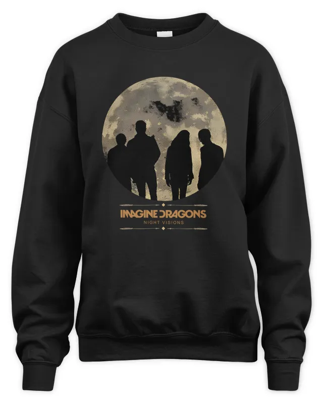 Imagine Dragons Merch Night Visions 2013 Sweatshirt