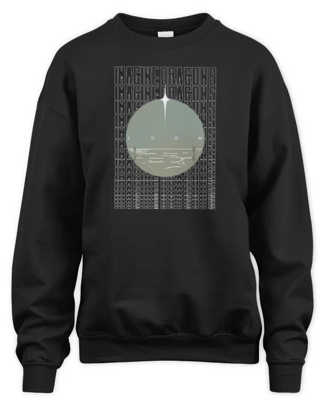 New Imagine Dragons Merch Loom Globe Sweatshirt