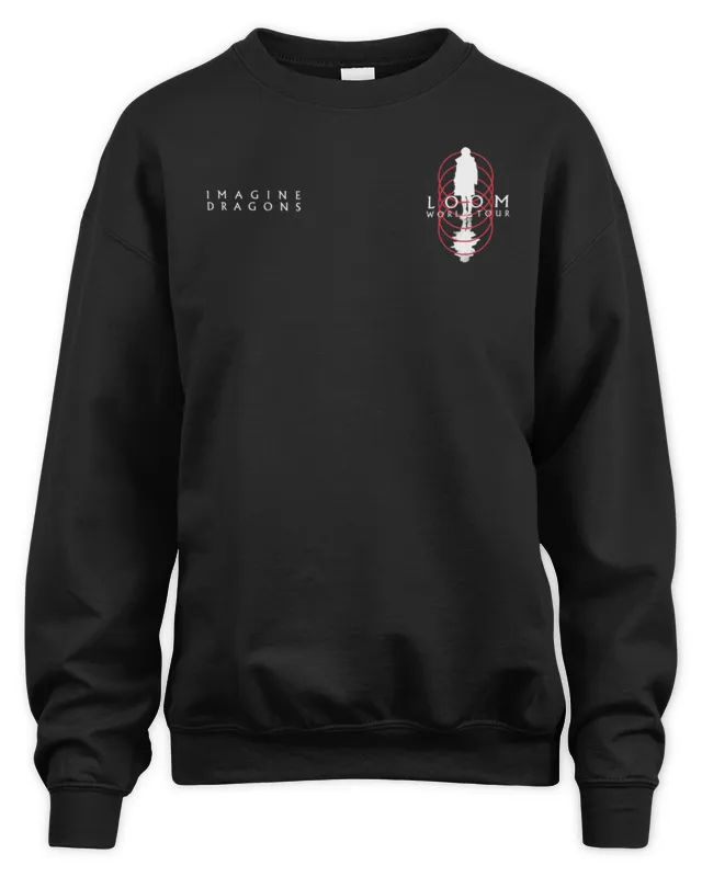 New Shop Imagine Dragons Merch Loom World Tour Circles Sweatshirt