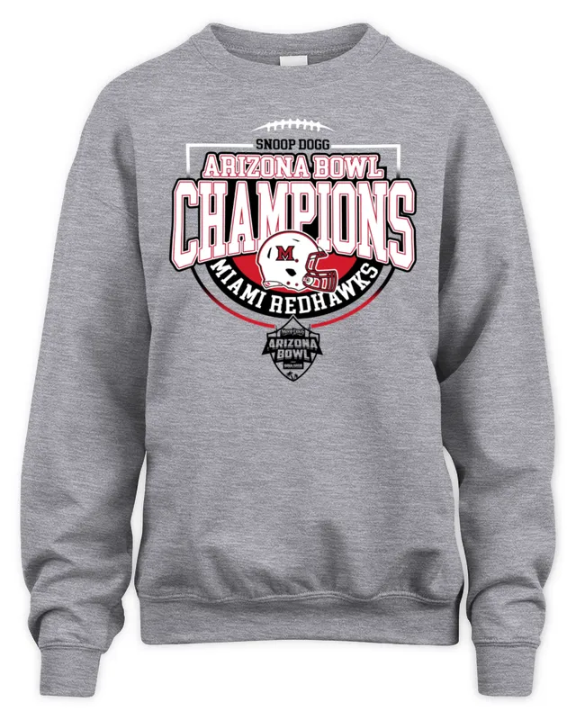 New Snoop Dogg Arizona Bowl Miami Redhawks Champions Sweatshirt