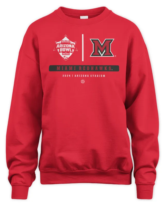 Snoop Dogg Arizona Bowl Merch Miami Redhawks Sweatshirt