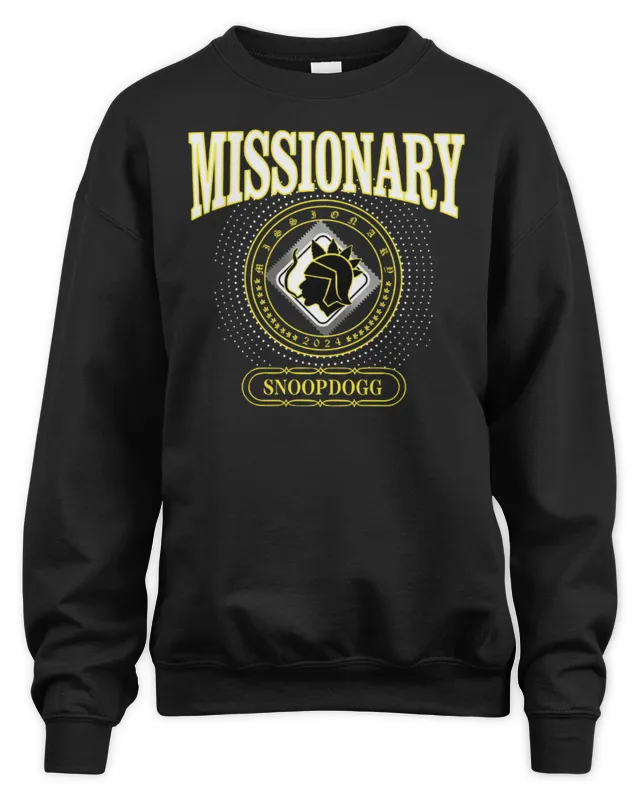 New Snoop Dogg Official Store Missionary Collegiate Sweatshirt
