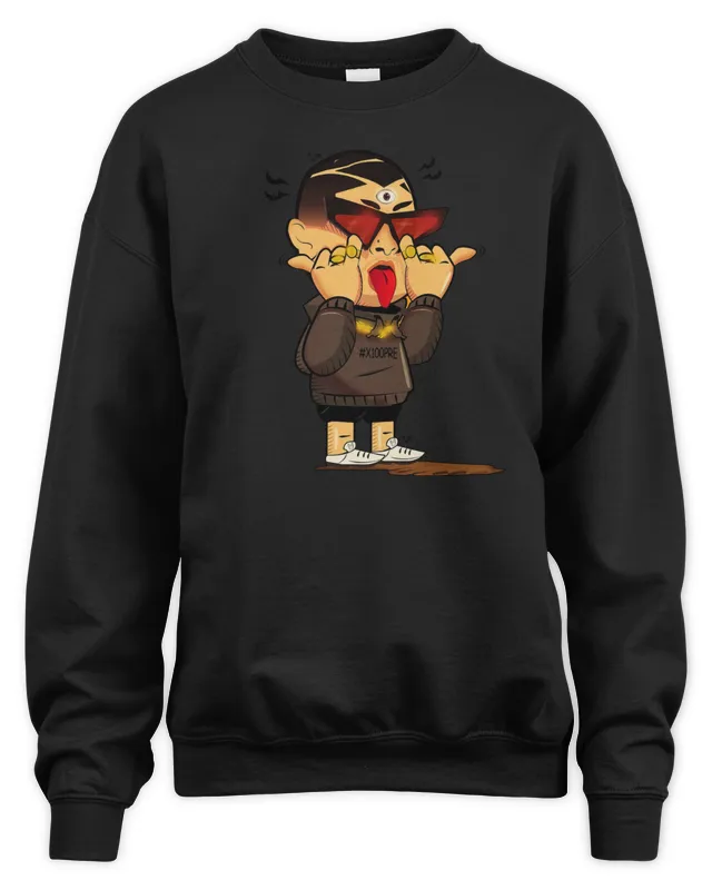 Bad Bunny Merch Bad Bunny Cartoon Sweatshirt