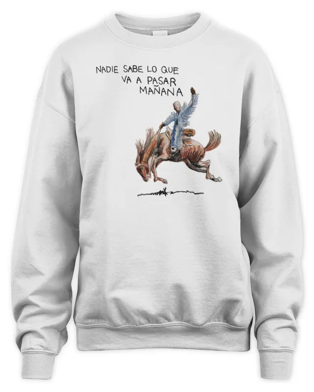 Bad Bunny Merch Store NSLQVPM Logo Sweatshirt