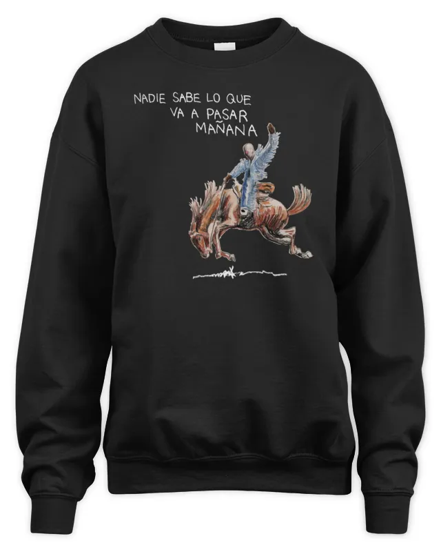 Bad Bunny Official Store Bad Bunny NSLQVPM Logo Sweatshirt