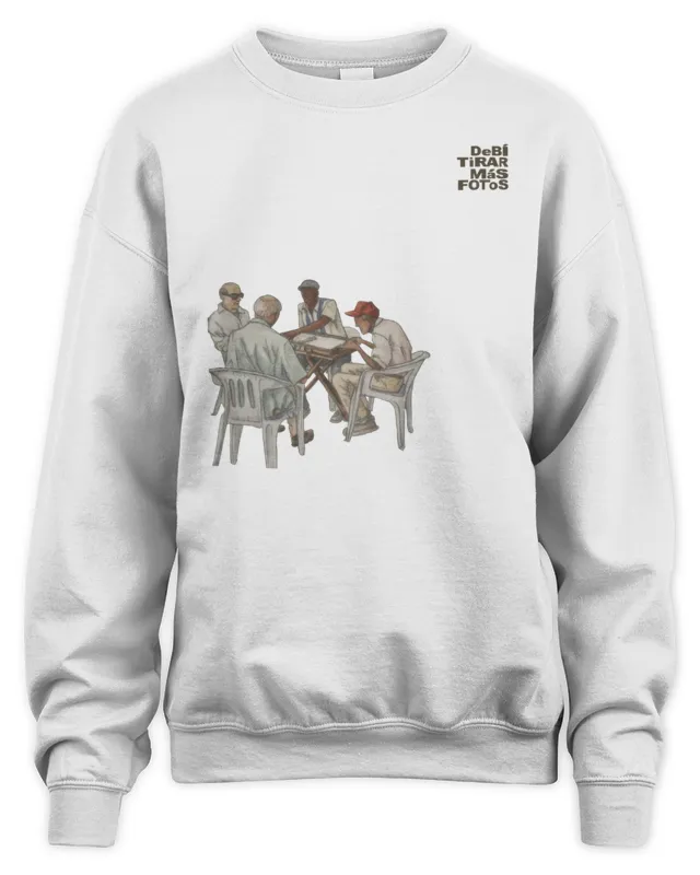 New Bad Bunny Debo Tomar Mas Fotos Merch Juego De Domin Sweatshirt