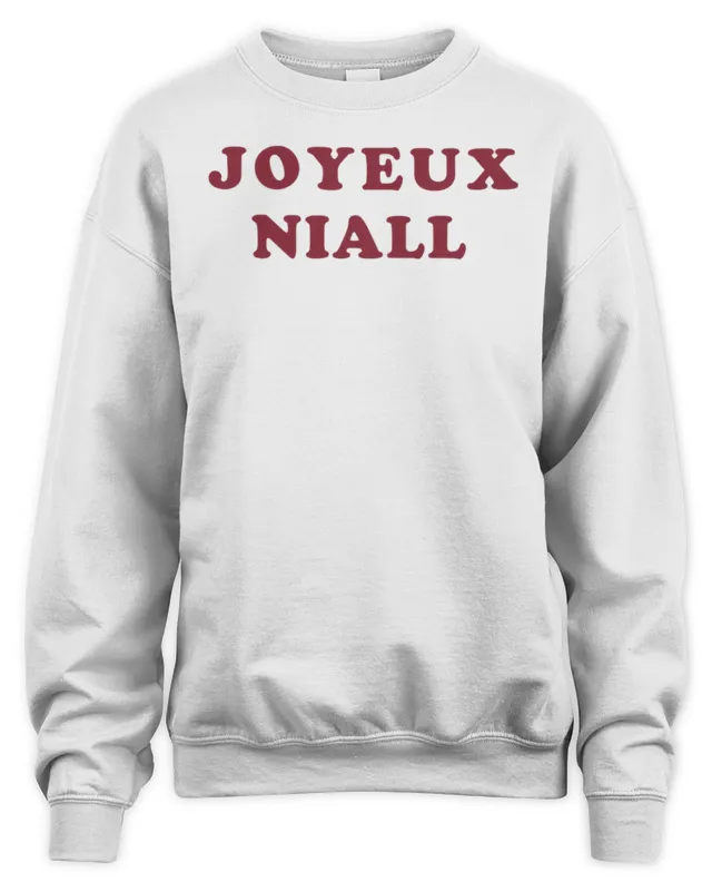 Niall Horan Merch Store Joyeux Niall Sweatshirt