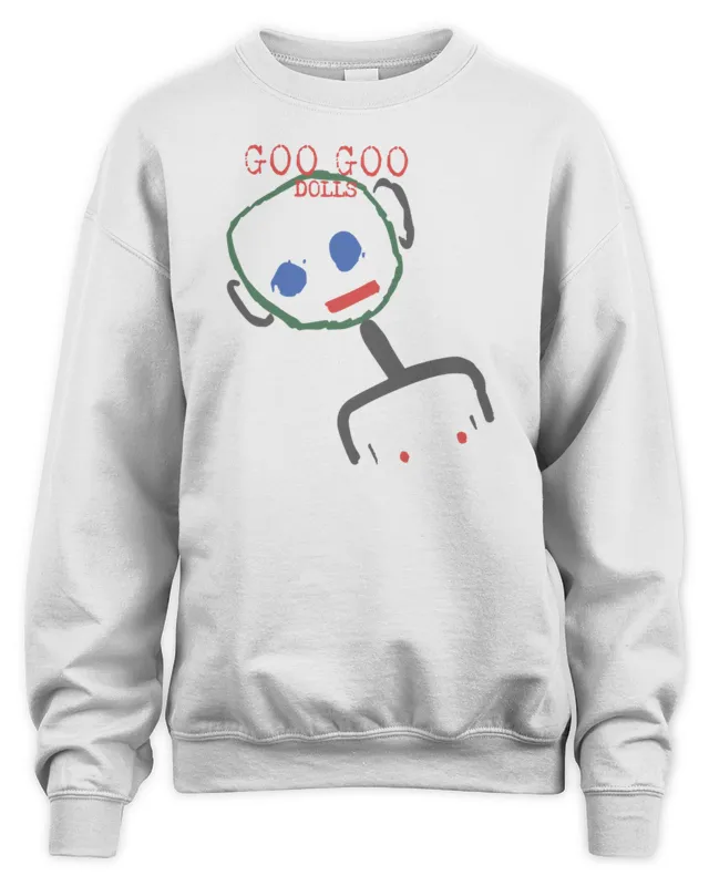 Goo Goo Dolls Official Store Throwback Super Star Guy Sweatshirt