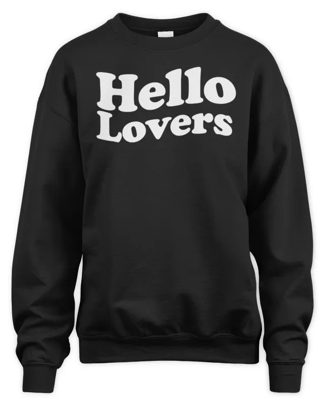 Niall Horan Merch Store Hello Lovers Logo Sweatshirt