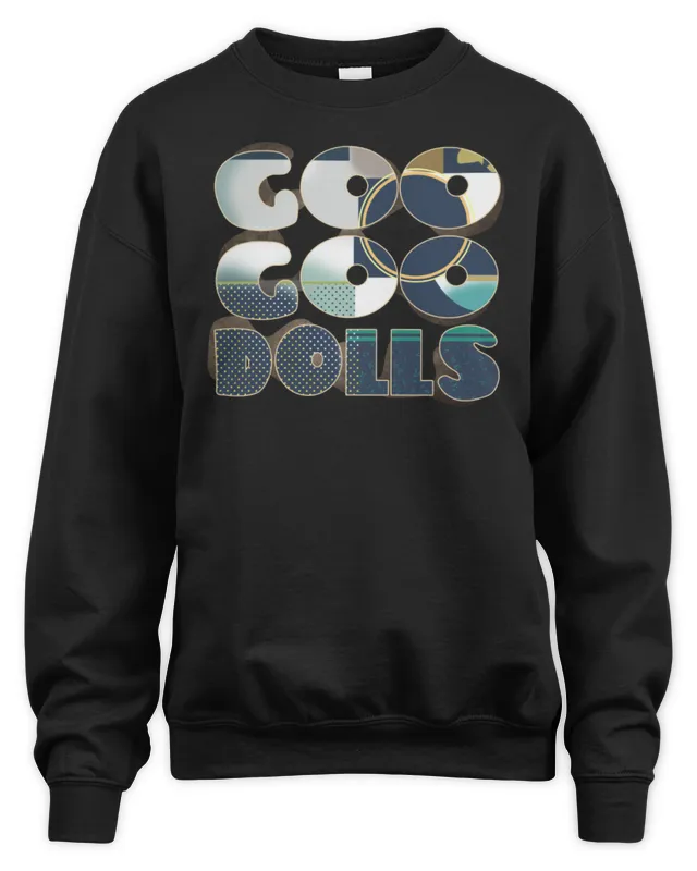 Goo Goo Dolls Official Merch Rarities Bold Letters Sweatshirt