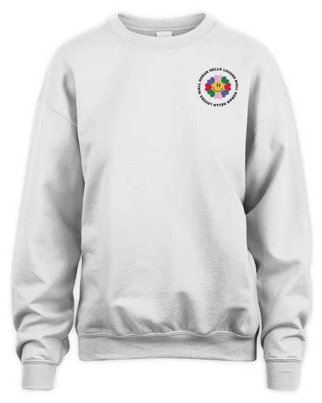 Niall Horan Merch Hello-Lovers-White Sweatshirt