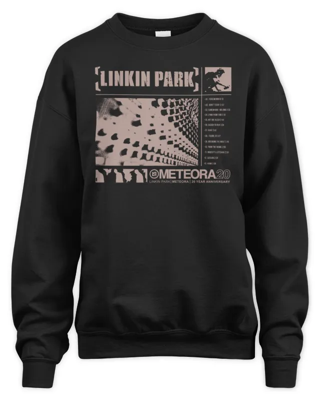 New Linkin Park Store Meteora Sound Board Sweatshirt