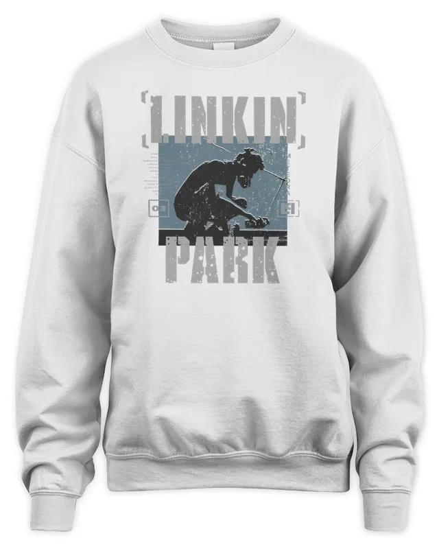New Meteora Spray Raglan Linkin Park Store Sweatshirt
