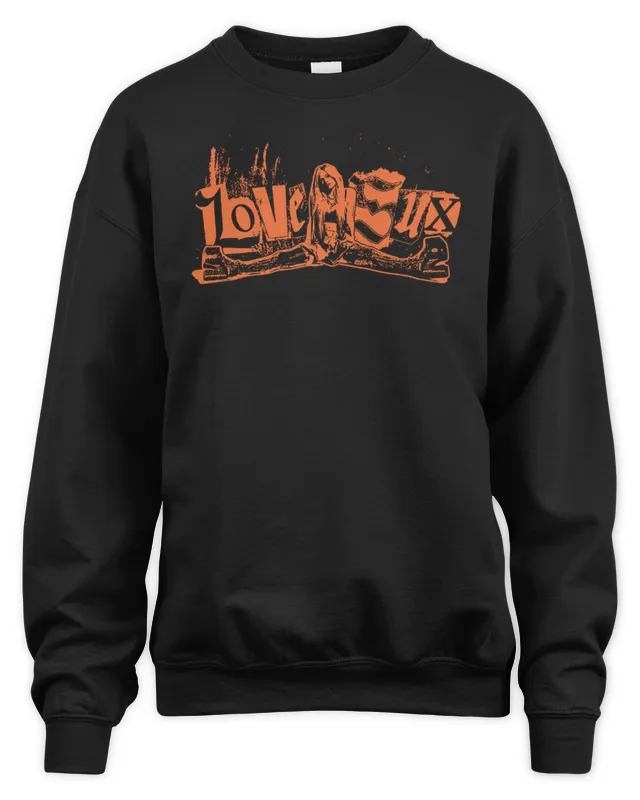 New Avril Lavigne Merch Love Sux Ransom Sweatshirt