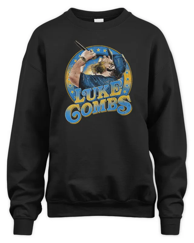 New Luke Combs Merch Luke Combs Photo Sweatshirt