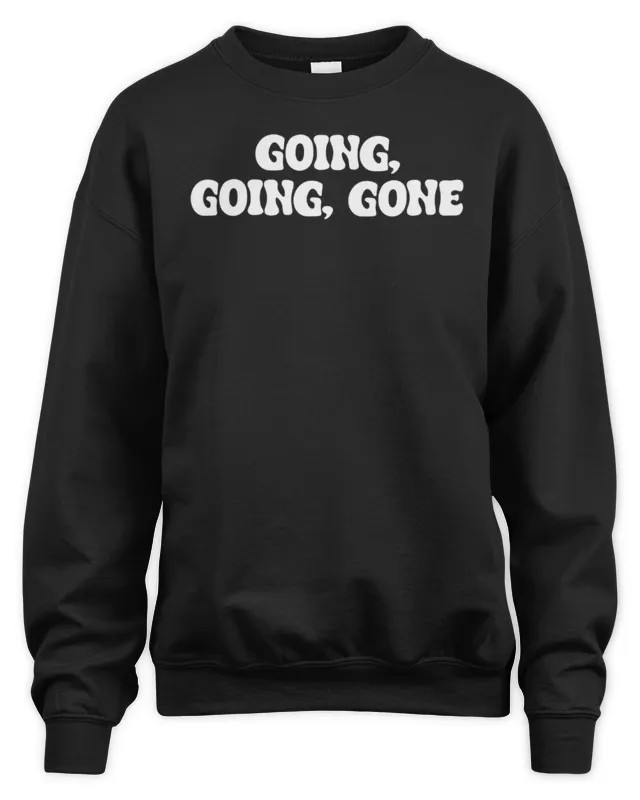 New Luke Combs Merch Going Going Gone Sweatshirt