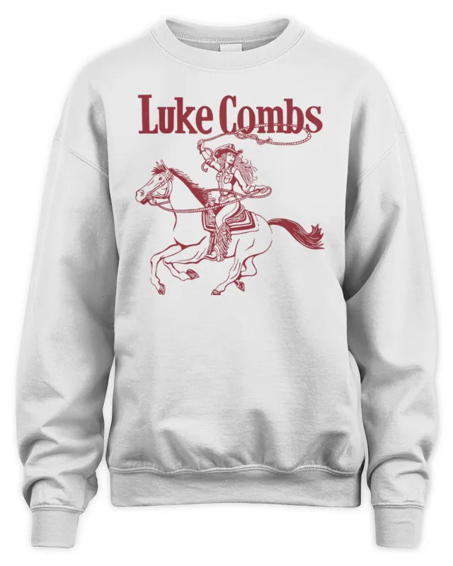 New Luke Combs Merch Lasso Sweatshirt