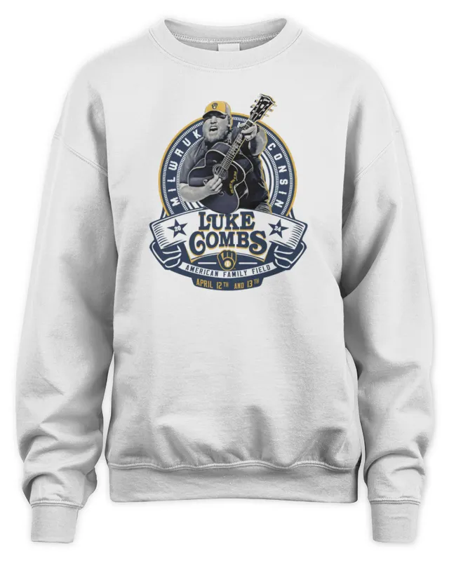Luke Combs Merch Luke Combs Milwaukee Sweatshirt