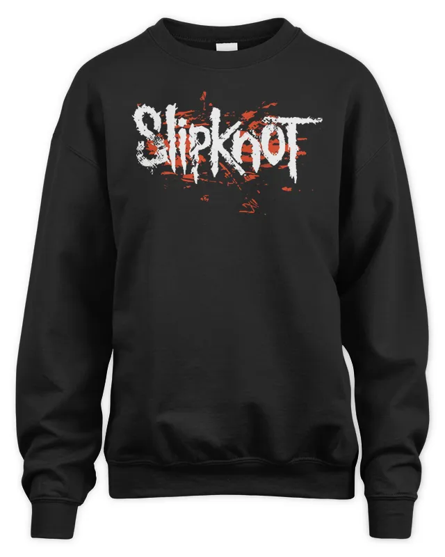 Slipknot Merch Logo Splatter Sweatshirt