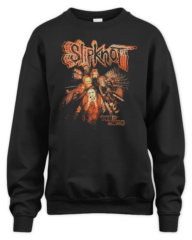 Slipknot Repeat Glitch Slipknot Merch Tour Sweatshirt