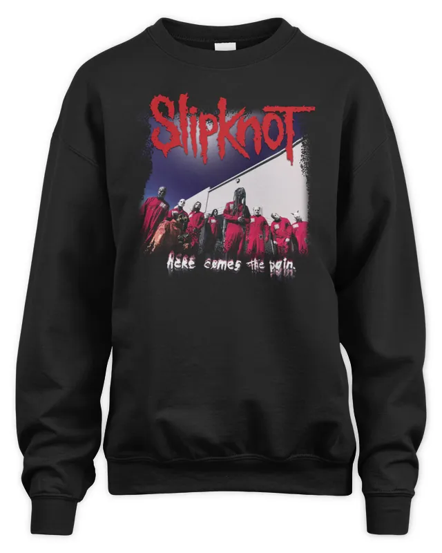 New Slipknotmerch.com Slipknot Here Comes The Pain Tour Photo Sweatshirt