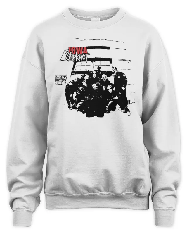 New Official Slipknot Merch Iowa Sweatshirt