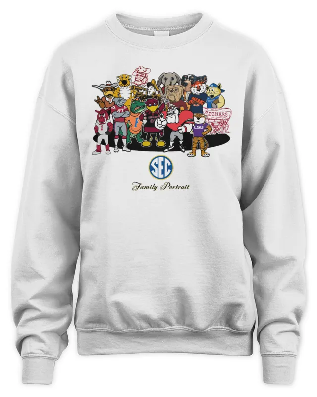 New Champion Texas Longhorns SEC Family Logo Sweatshirt