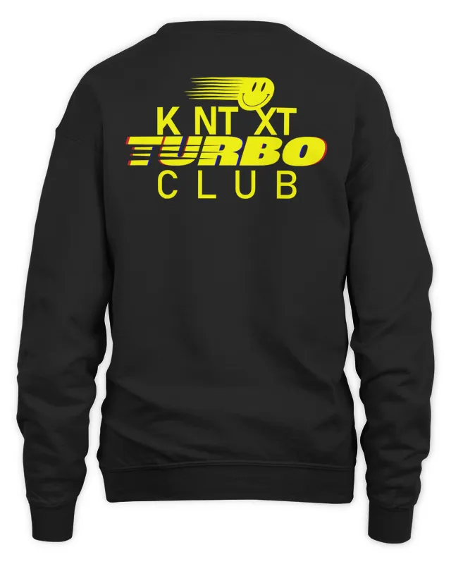 New Kntxt Merch Turbo Club Sweatshirt