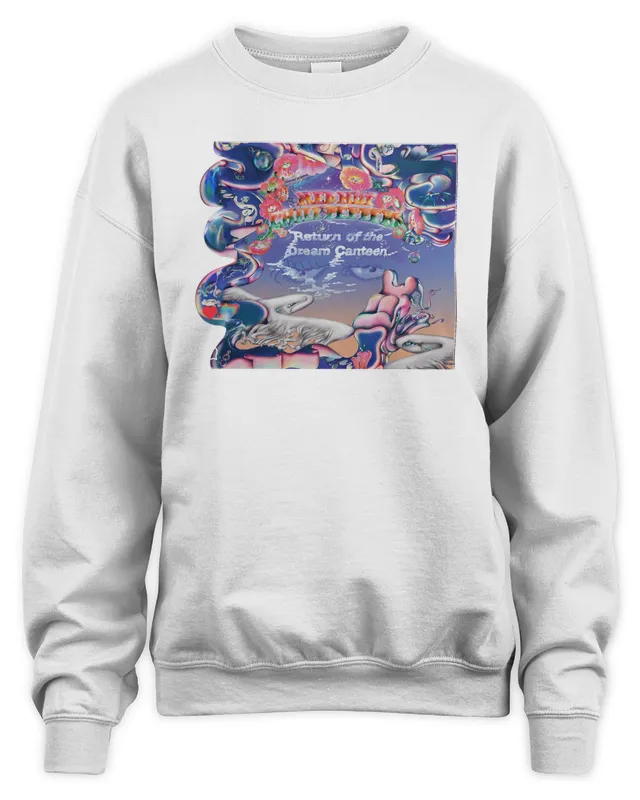 New Red Hot Chili Peppers Merch Return of the Dream Cann Sweatshirt