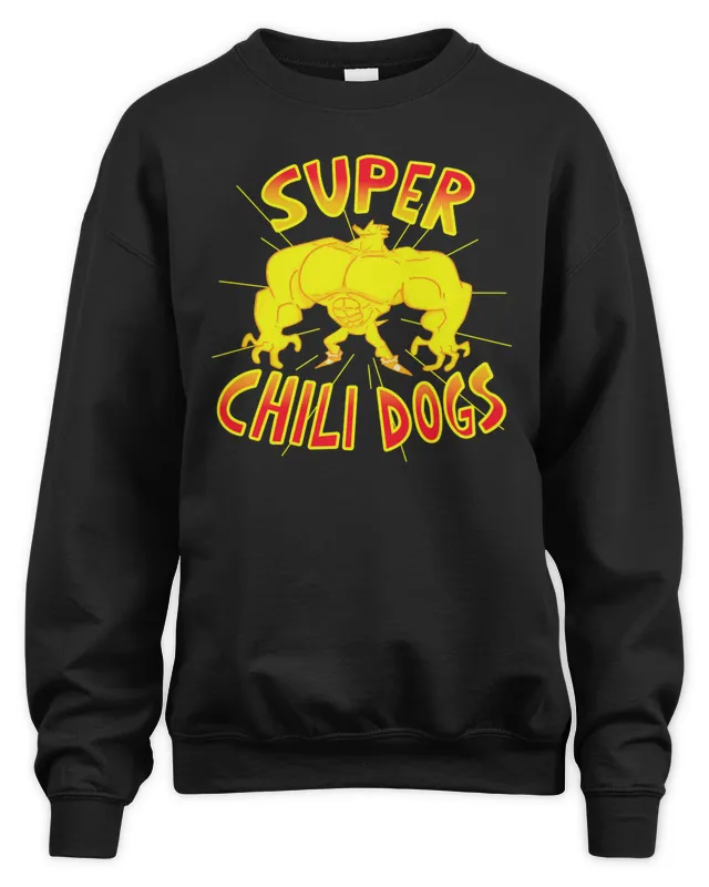 New TerminalMontage Apparel Super Chili Dogs (2) Sweatshirt