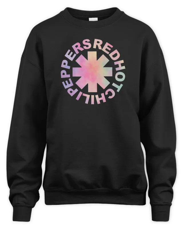 New Rhcp Tour Rainbow Asterisk Shop Red Hot Chili Peppers Merch Sweatshirt