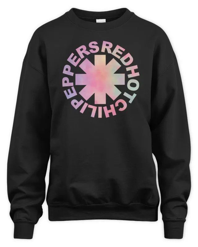 New Merch Red Hot Chili Peppers Store Logo Dream Cann Rainbow Sweatshirt