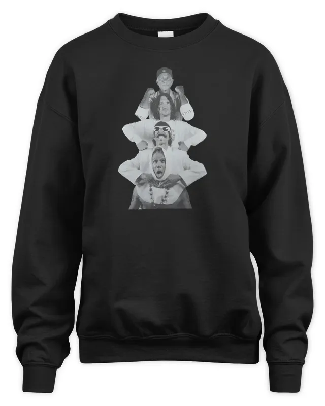 New Rhcp Merch Red Hot Chili Pepper Four Wise Men Sweatshirt