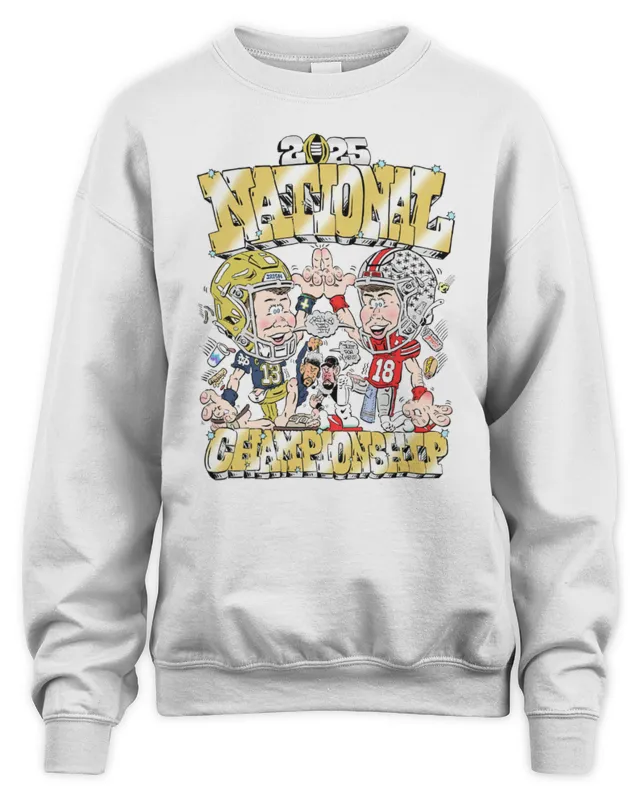 New Ohio State Buckeyes Vs Notre Dame Fighting Irish Natty 2025 Sweatshirt