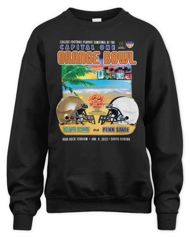 New Penn State vs Notre Dame CFP Semifinal At The Capital One Orange Bowl 2025 Jan 1 South Florida Sweatshirt