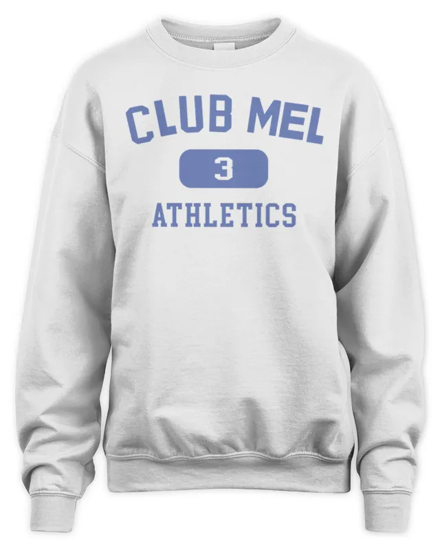 New Charli Xcx Club Mel 3 Athletics Sweatshirt