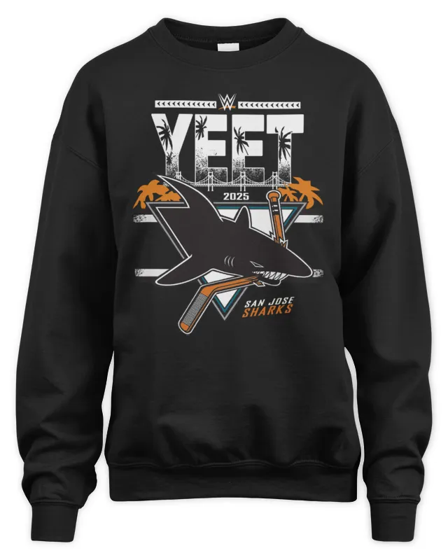 New San Jose Sharks X Jey Uso Ucey Jucey Reppin 2025 Clothing Sweatshirt