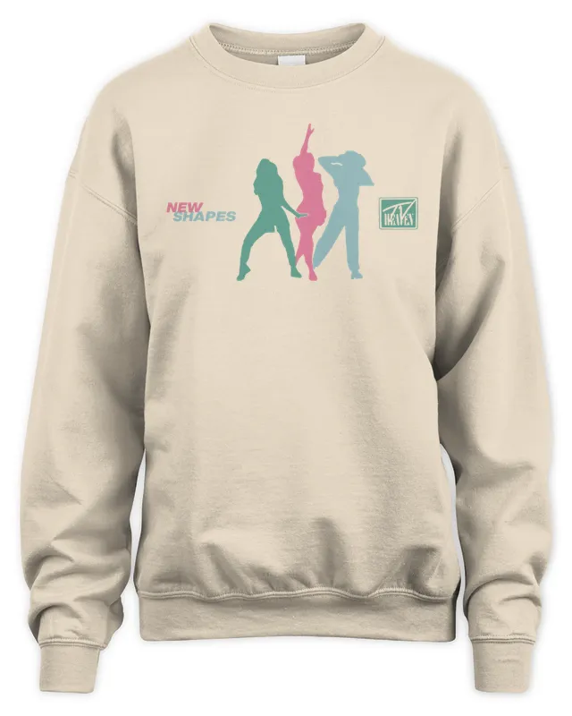 New Charli Xcx Merch New Shapes Silhouette Sweatshirt