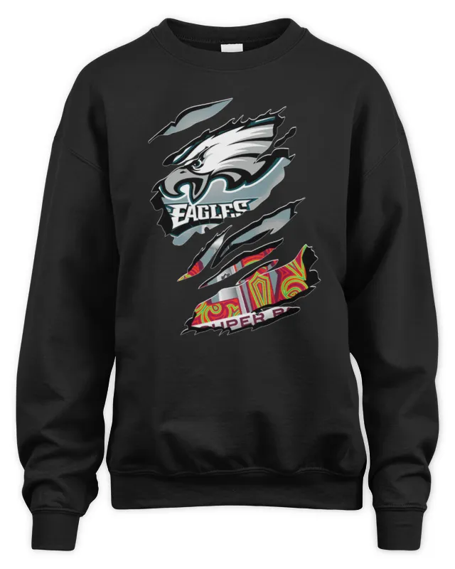 New Official Eagles Super Bowl LIX 2025 Sweatshirt