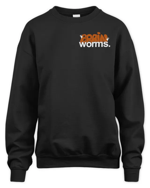 New Leon Lush Merch Brain Worms The Album Cover Sweatshirt