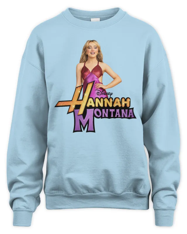 Sabrina Carpenter x Hannah Montana Blue Sweatshirt
